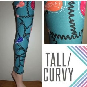LulaRoe Lightbulb Tall/Curvy Leggins